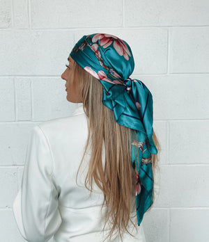 Open image in slideshow, Muse Multiway Silk Scarf
