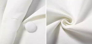 White Luxe Volume 'Emma' Dress